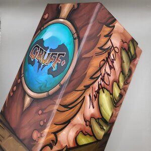 SIGNED Gruff card game family night collectable